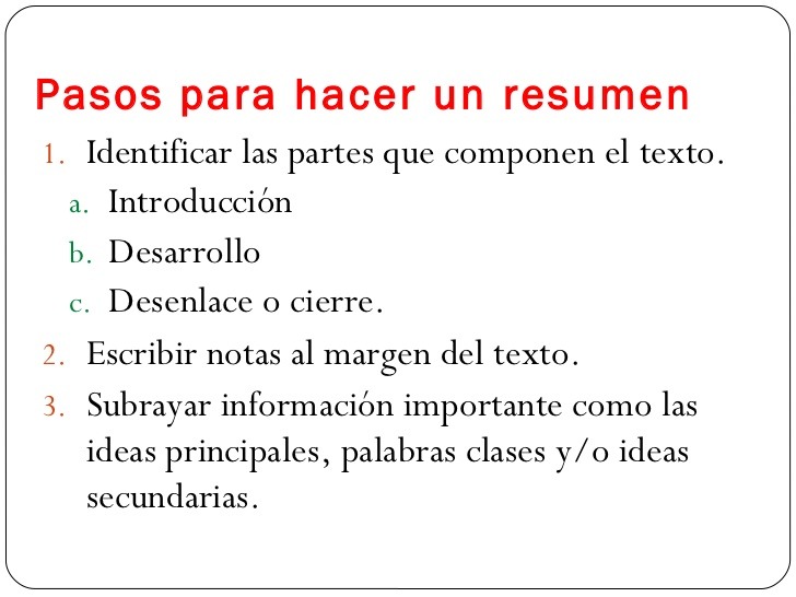 ⭐ ¿Cómo hacer un resumen? Reporte de Lectura